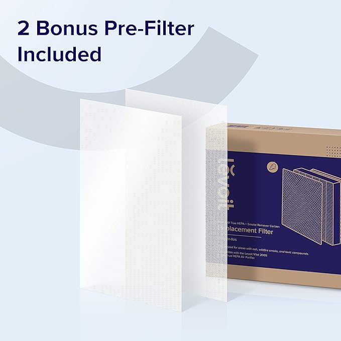 filtr węglowy wymienny do usuwania dymu vital 200s